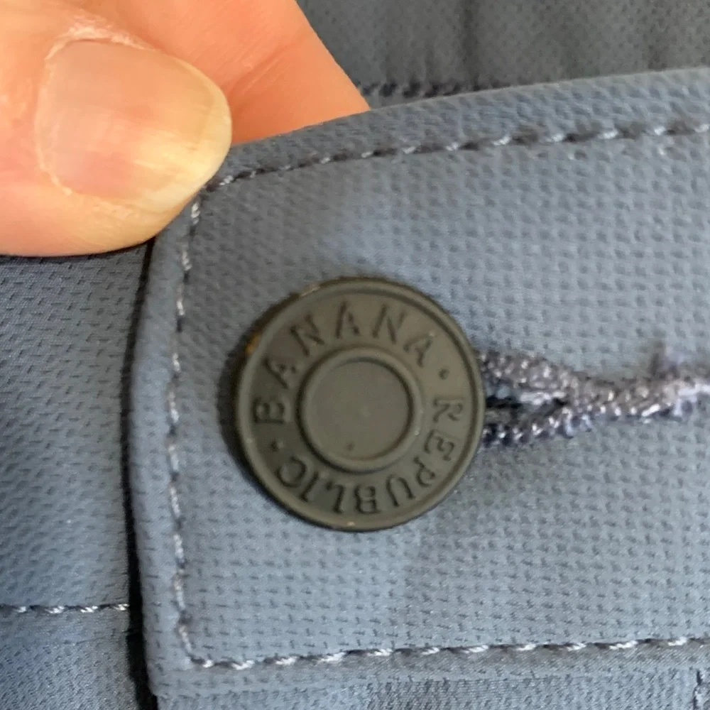Banana Republic‎ Men's Steel Blue Khakis